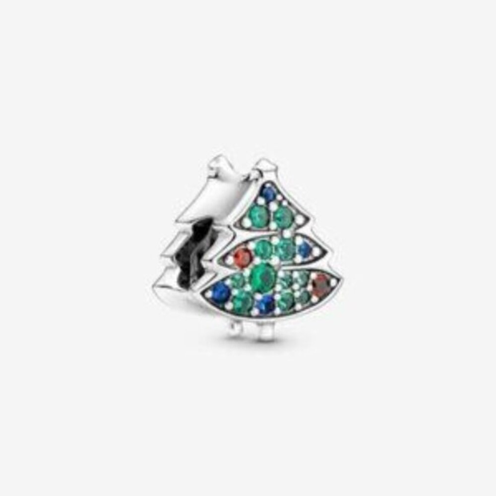 Pandora Fly Away Rainbow Sky & Travel Charm